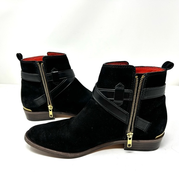 COACH Leoda Suede, Leather ankle booties, size 8 - Picture 10 of 16